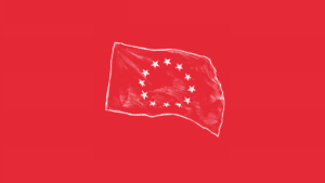 Projektgruppe Europa Titelbild Europafahne