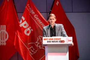 FSG Jugend Wien Vorsitzender Benjamin Schulz
